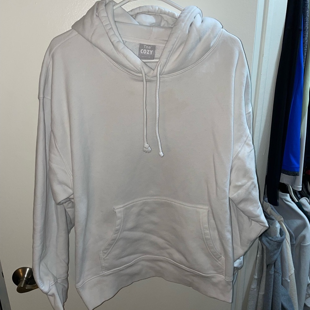 Aritzia Tna Cozy Fleece Hoodie size L